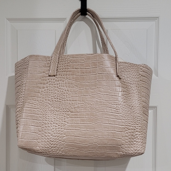 Kurt Geiger Shopper Violet Horizontal Tote beige coconut - Picture 2 of 7